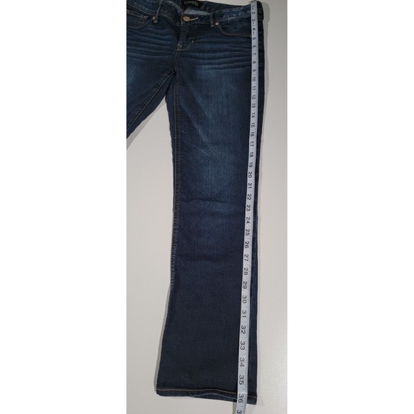 Express Stella Size 4 Blue Denim Skinny Low Rise Regular Fit Women's Jeans - Picture 11 of 16